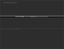 Tablet Screenshot of airrwanda.com